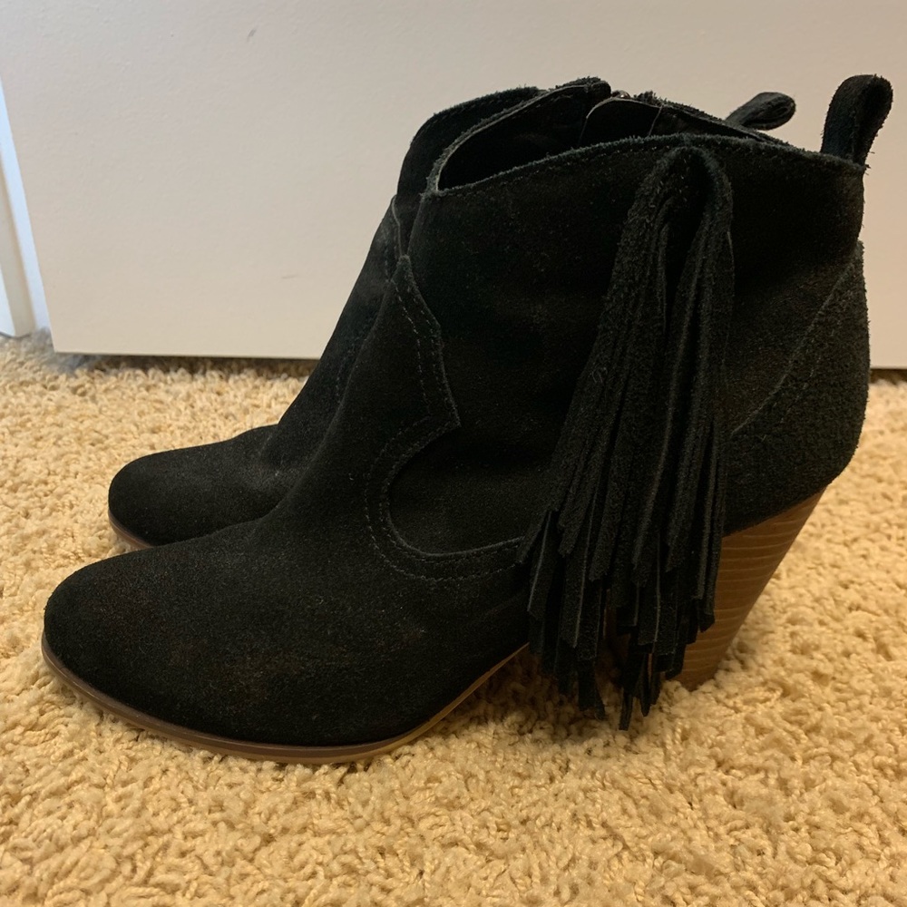 Steve Madden Booties with Fringe